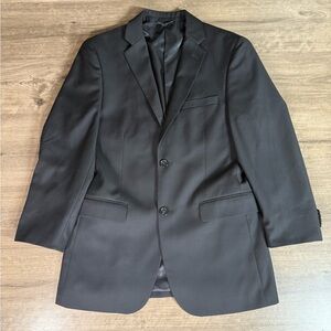 Caravelli Slim Harry 2B Men’s Black Blazer 36R 30W
